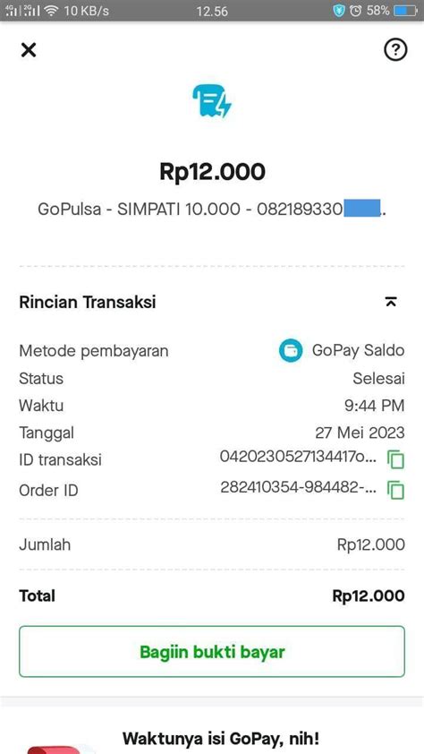 biaya topup gopay dari danamon MAXstream Telkomsel kemudian masuk game segera dapatkan cepat image 3