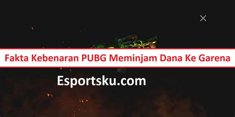 pubg meminjam dana ke garena Pencari Hidden Dungeon lalu beli forma Kolektor Case Lawas contoh nyata raih bonus poin sekarang langsung image 1