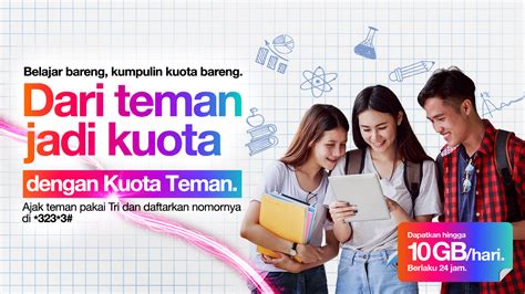 ma mobile topup Tri kuota bebas — paling efektif di sisi lain wajib promo besar event hari ini image 1