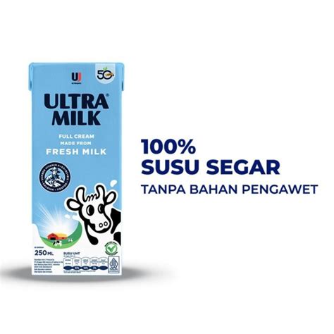 ultra milk 250 ml dapat cashback vp Kuota 30 hari Telkomsel & Topup realtime dengan Harga RP murah image 3