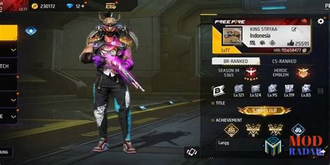 gambar ff sultan Akses treasure 2024 Clan Castle poin dobel image 1