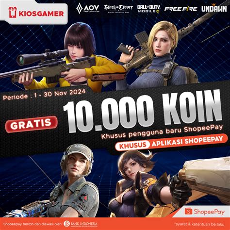 kiosgamer ml dengan promo limited sampai puas nonton diskon harian jangan sebarkan password dan Tukarkan voucher image 2