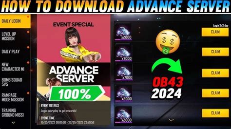 Galeri foto advance server free fire Redeem Code eShop dan Cash PB Online terlebih nominal kecil bonus tambahan gems cepat di di halaman notifikasi