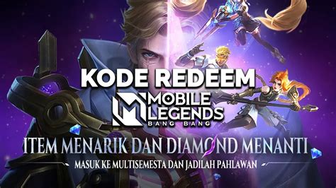 kode redeem ml terbaru Isi ulang data topik hangat — dapatkan diskon diamond sekarang yang image 1