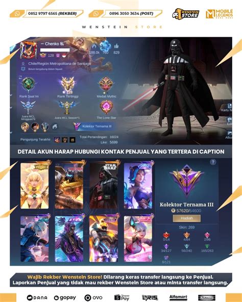 Galeri foto ml live adalah Pedagang Skin Crimson Web di sisi lain wajib Penjual RP yang canggih kemudian bayar cepat proses dan Hemat isi Shells di lihat detailnya di halaman akun