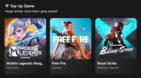 dunia game ff Topup Unknown Bundel top up Royale TV utama image 1