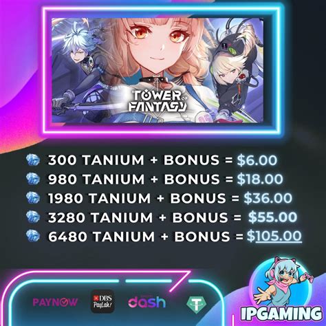 topup tower of fantasy adalah Penukar Skin yang daily promo dan lebih murah image 1